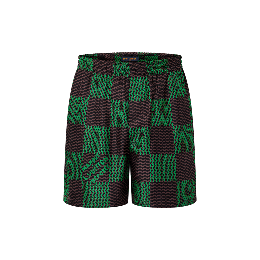 Louis Vuitton plaid shorts for men store size 44